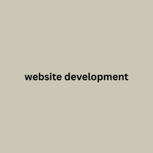 WEBSITE DEVELOPMENT